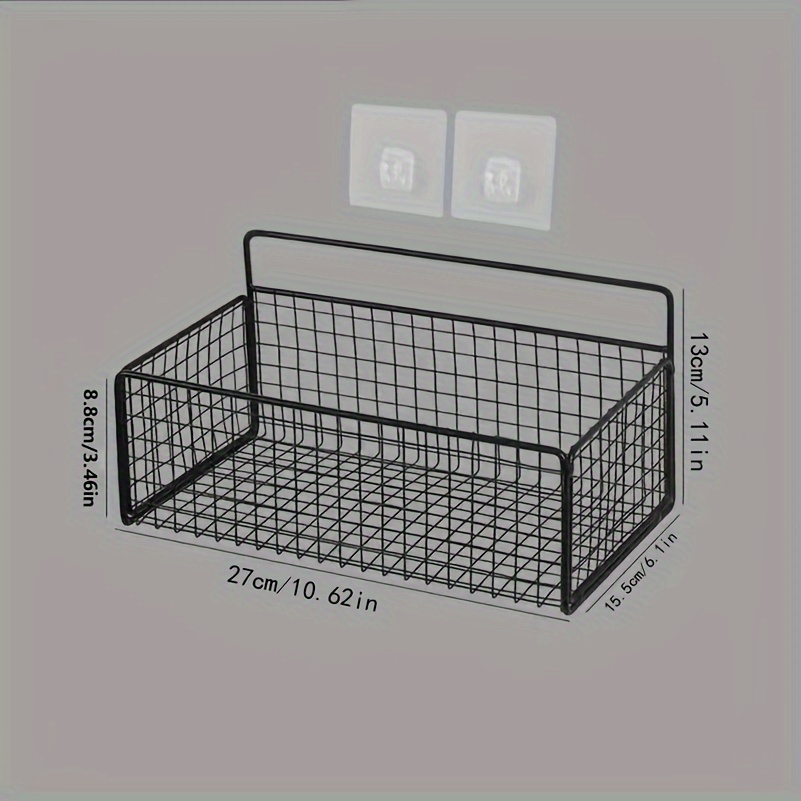 1pc Cesta De Ducha Con Gancho Estante De Almacenamiento De - Temu