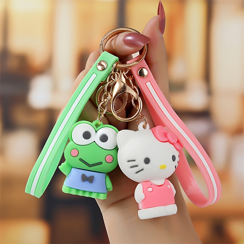 Cinnamoroll Melody Hello Kitty Plush Pendant Keychain - Temu