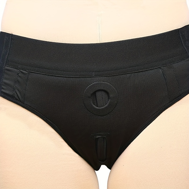 Female Masturbation Underwear Pants Butt Plug Panties with Anal Dildo