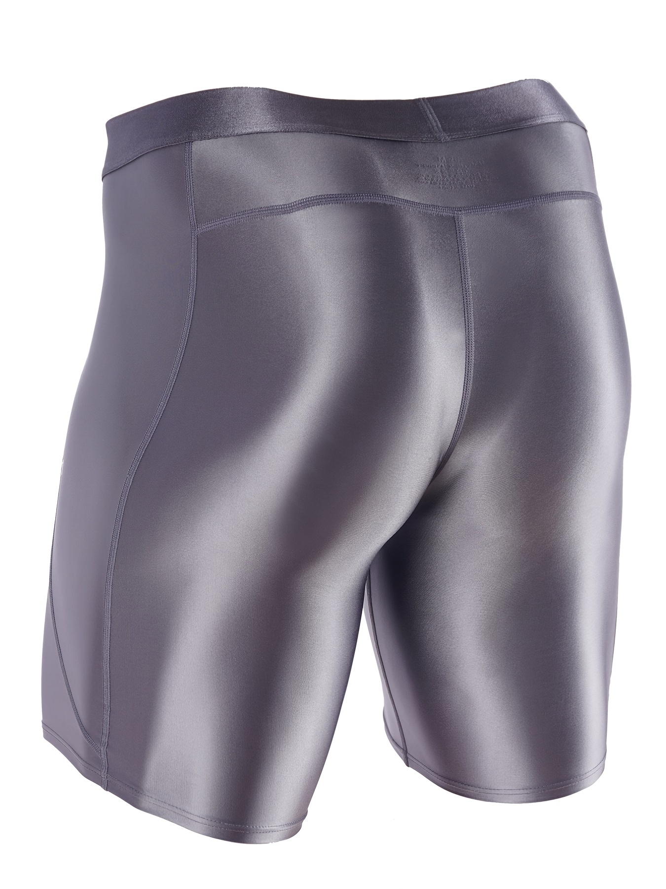 Men\'s Sexy Lustrous Pants Quick - drying Elastic High Temu Training
