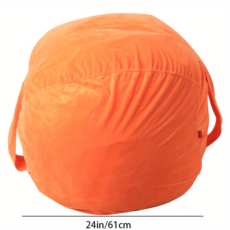 Super Soft Stuffed Animal Storage Bean Bag Chair Cover (no - Temu Italy