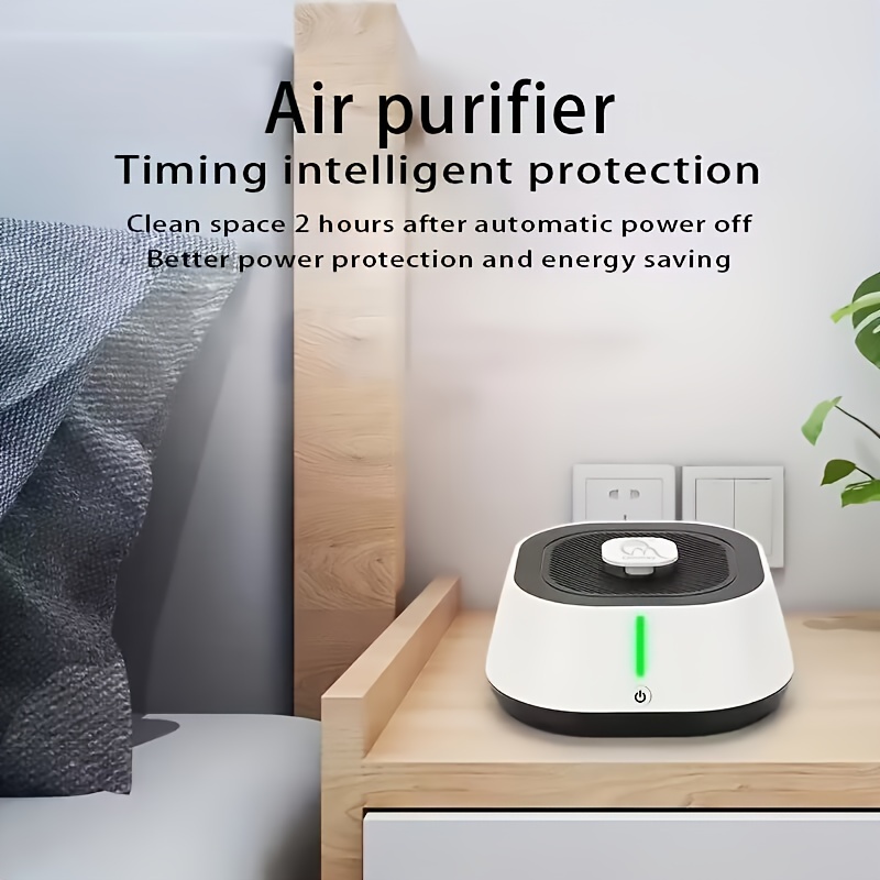 Air Purifier Negative Ion Deodorant Ozone Generator Odor Clean Bedroom  Sleeping