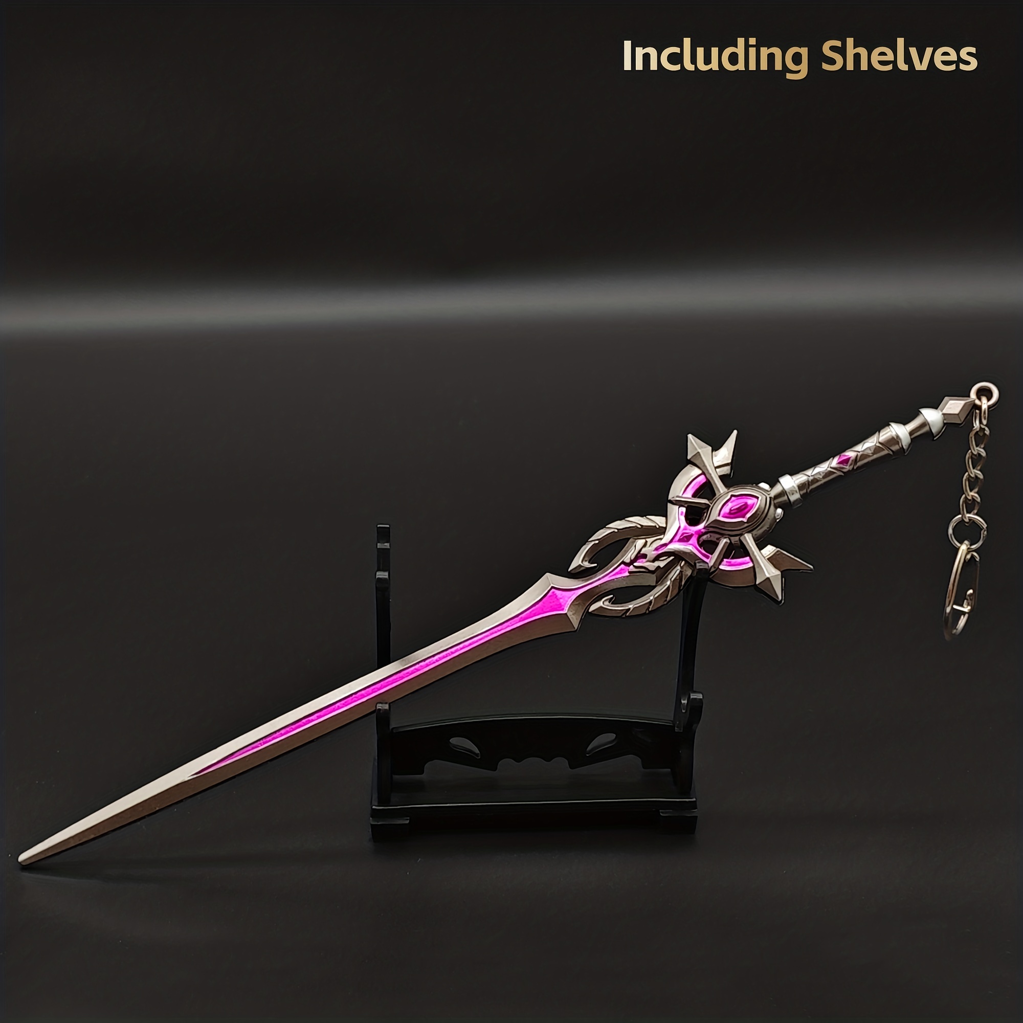 Japanese Anime Sword Partisan Spear Anime Game Weapons Keychain Katana  Swords Samurai Weapon Figures Model Gifts Kid Toys - AliExpress