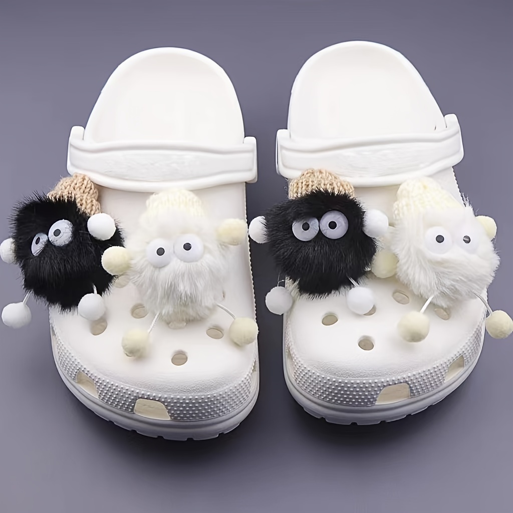 4/6/10/12pcs Sloth Series Kawaii Cartoon Shoes Charms for Clogs Sandals Decoration, Shoes DIY Accessories,Temu