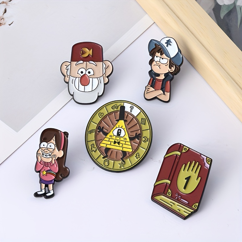 9 Style Cartoon Anaimal Enamel Pins Funny Anime Badge Brooch Laoel Pin  Friend Gift