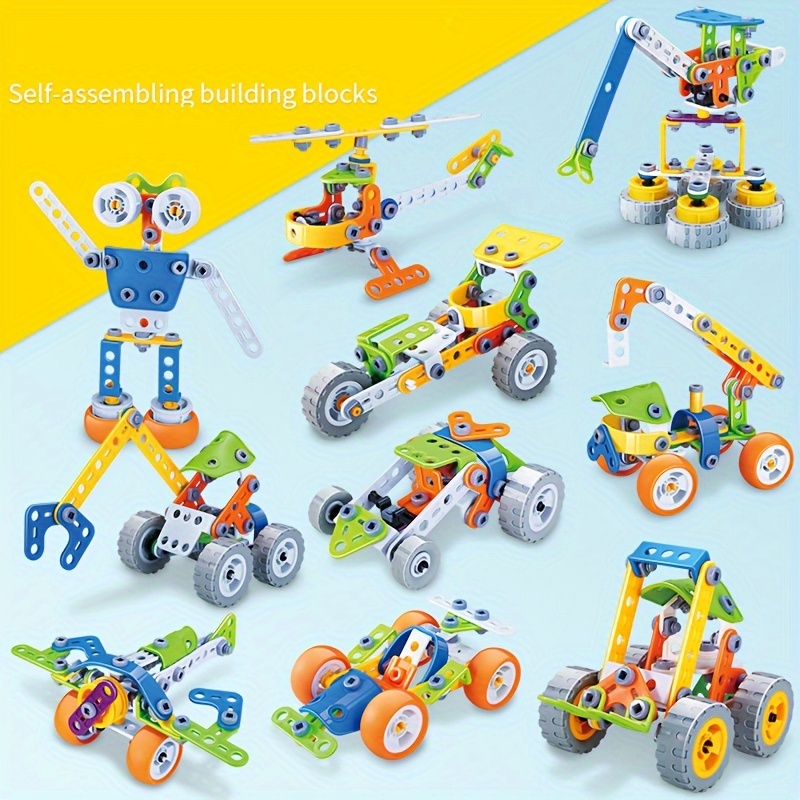 OKK Jouets de Construction de Robots pour garçons, Jouet de Construction de  Robots télécommandé et APP, kit de Codage de Robots électroniques pour