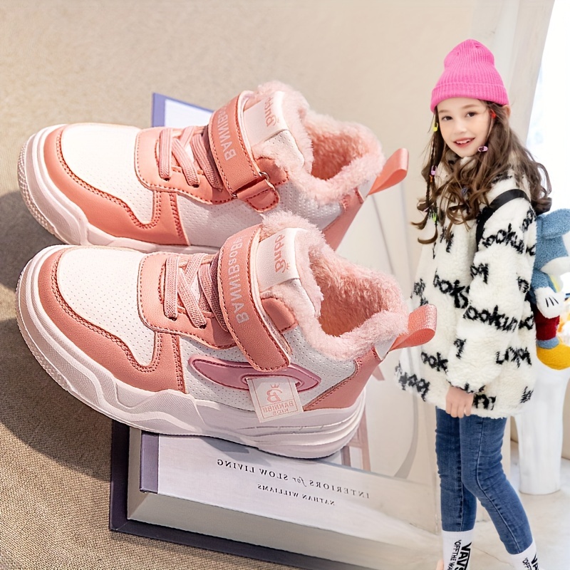 Chaussures De Skate Hautes Tendance Pour Filles Avec Doublure En