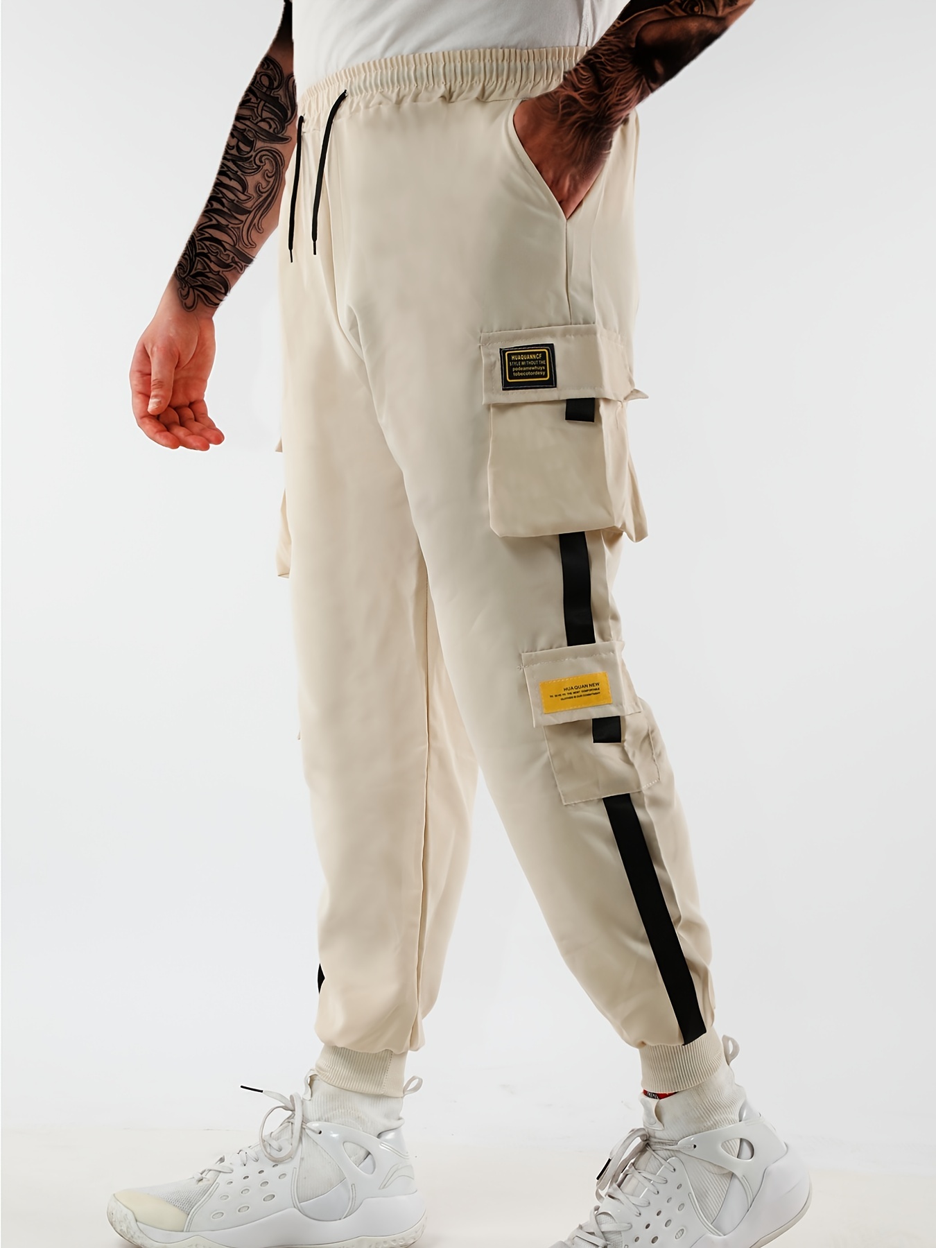old design technical trousers