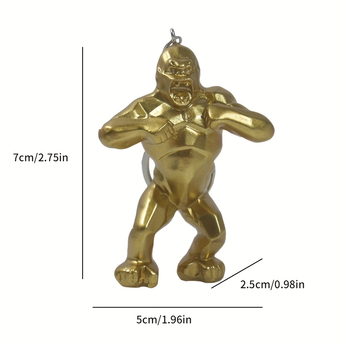 Abaodam Household Decor Office Decorations Gold Decorations Table Top Decor  Gorilla Statue Props Resin Crafts Decor Resin Gorilla Decoration Decorate