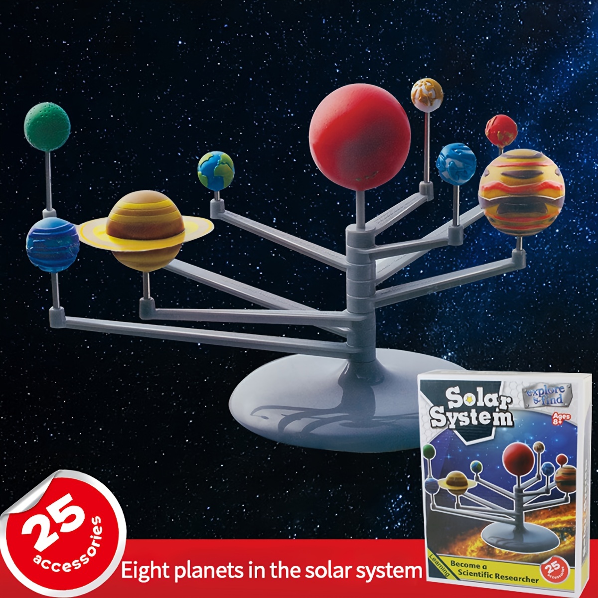 solar system planetarium model