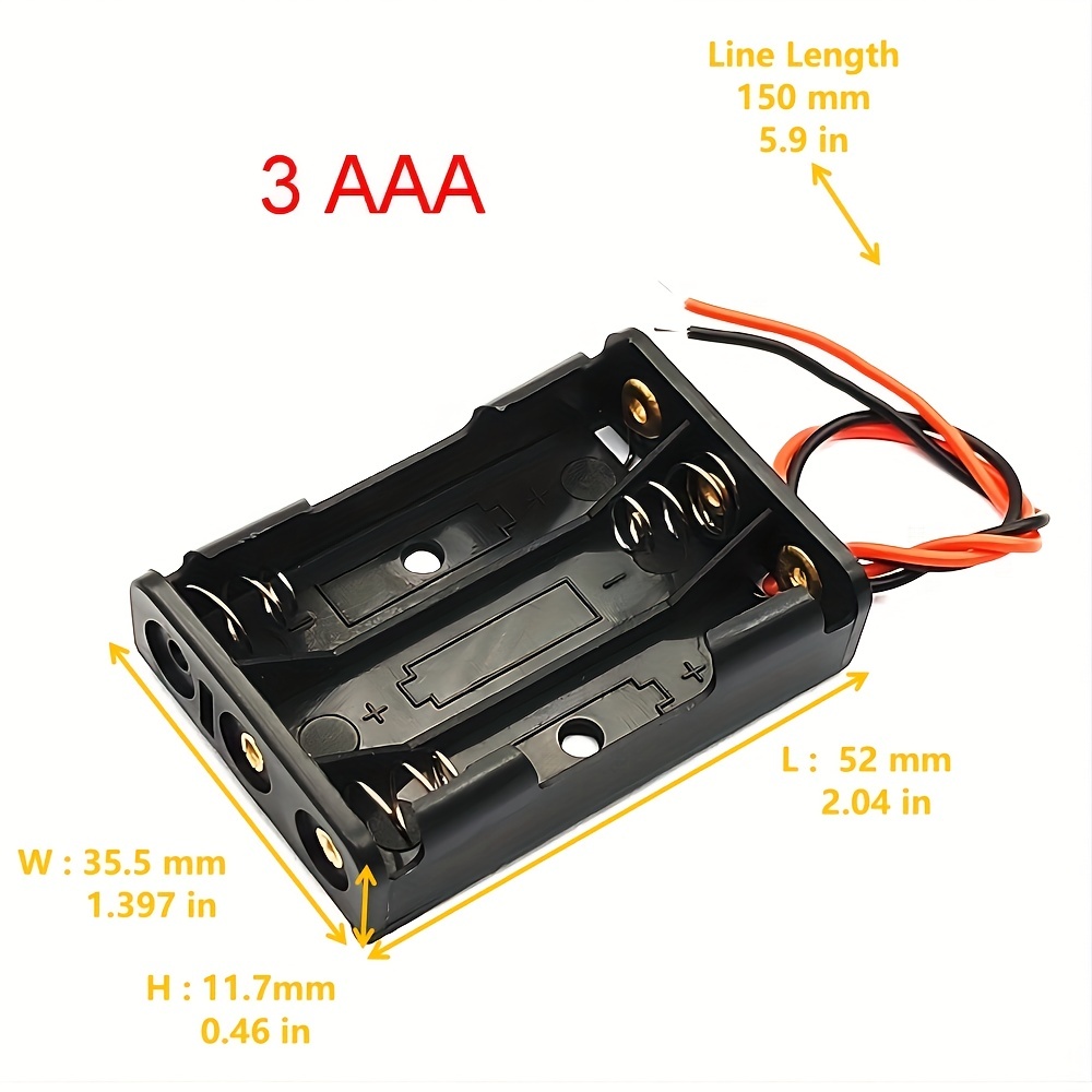 Holder Small Plastic Case Portable 3V Batteries Socket Accessories
