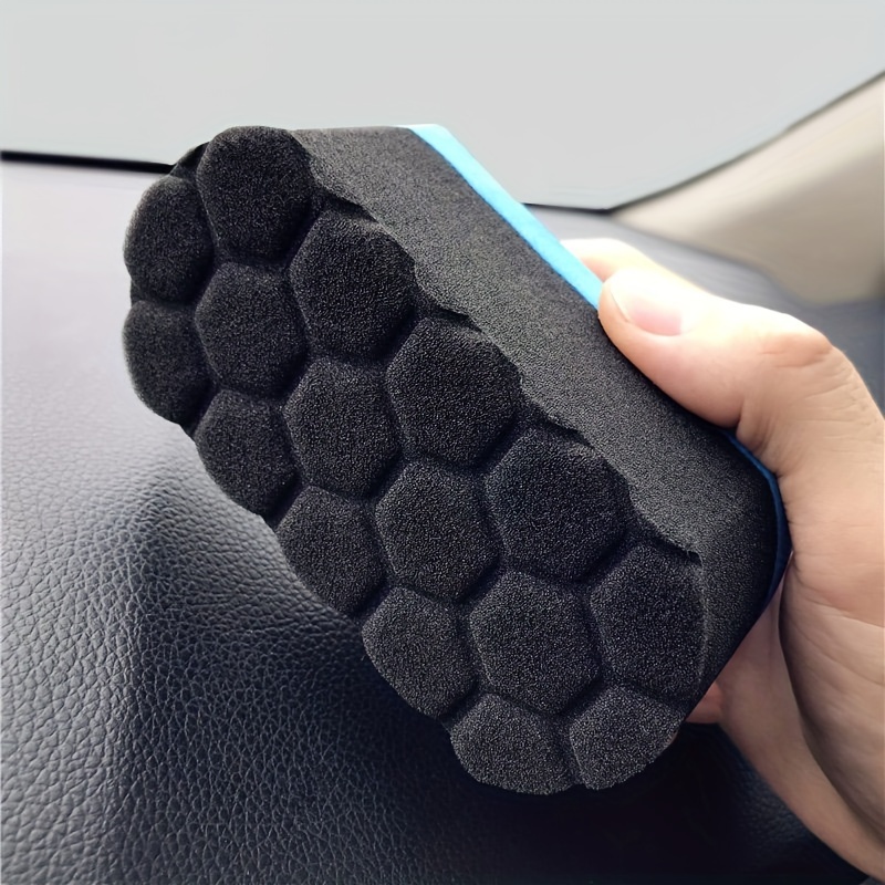 3 Pack Car Detailing Sponges - Ideal for Cleaning, Waxing, and Polishing