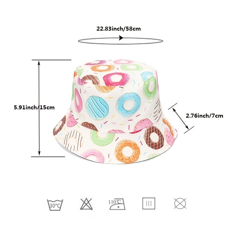 Cotton Candy Men's Faux Fur Bucket Hat | SpiritHoods