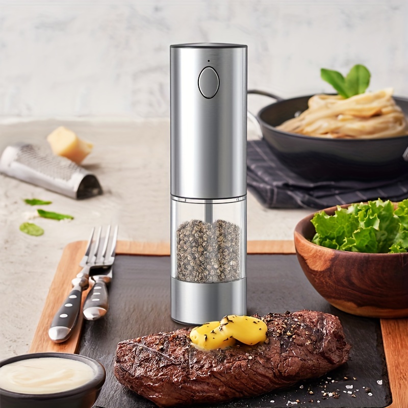 Salt Pepper Electric Rechargeable Grinders