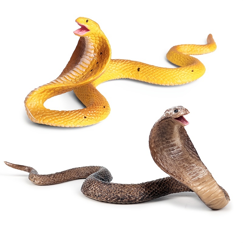 Juguete Modelo de Serpiente Realista, Juguete de Serpiente Aterrador,  Accesorios de Serpiente, Figura de Serpiente, Figura de Serpiente  Artificial Marrón Gloria Juguetes de serpiente de simulación