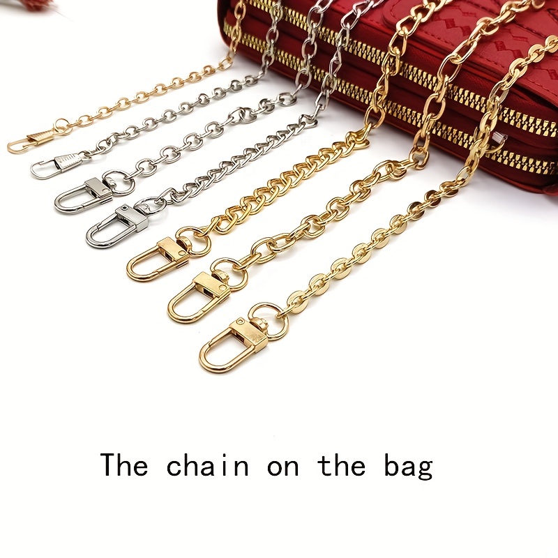Women's Handbag Accessories Chain, Metal Chain Shoulder Strap, Removable Purse  Strap & Phone Chain - Temu