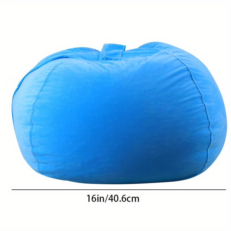 Super Soft Stuffed Animal Storage Bean Bag Chair Cover (no - Temu