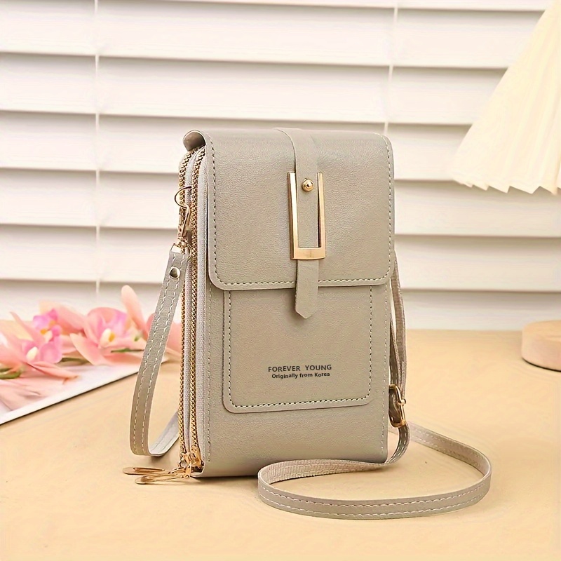 Small Crossbody Phone Bags for Women Leather Cell Phone Purse