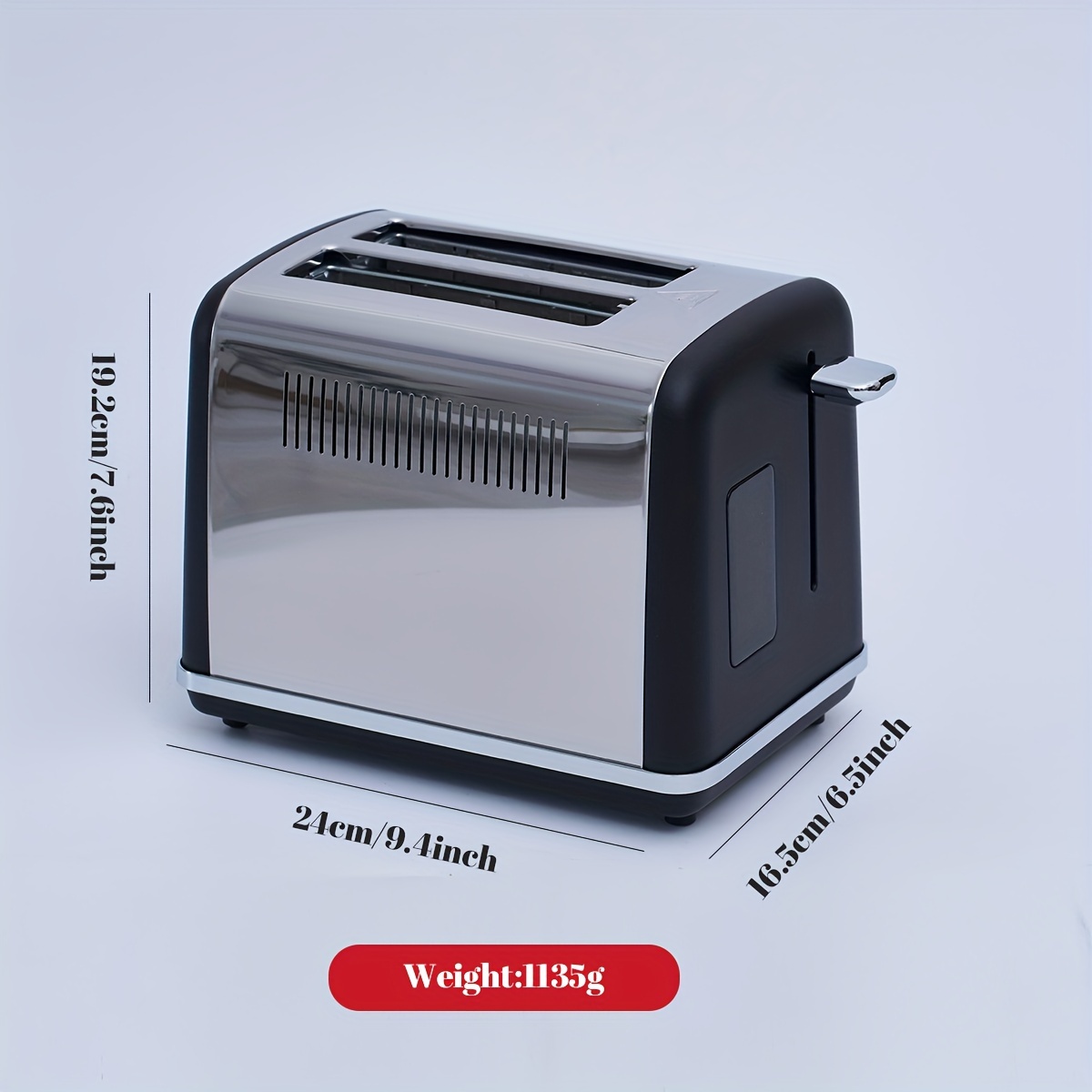 2 Toaster With Led Touch - Countdown Screen Digital Temu And