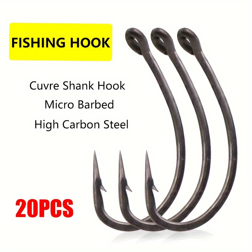 Durable High Carbon Steel Fishing Hooks Carp Fishing - Temu Canada