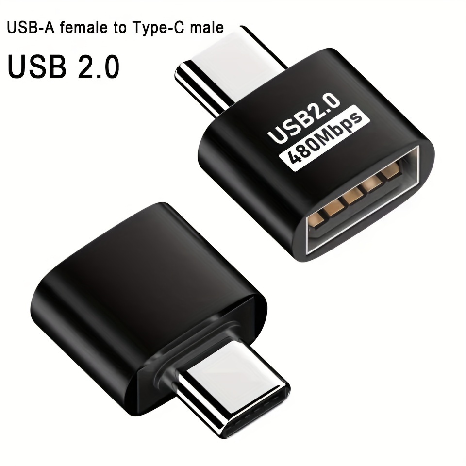Câble USB2.0 Femelle vers micro USB Mâle 15 cm Noir - cable OTG