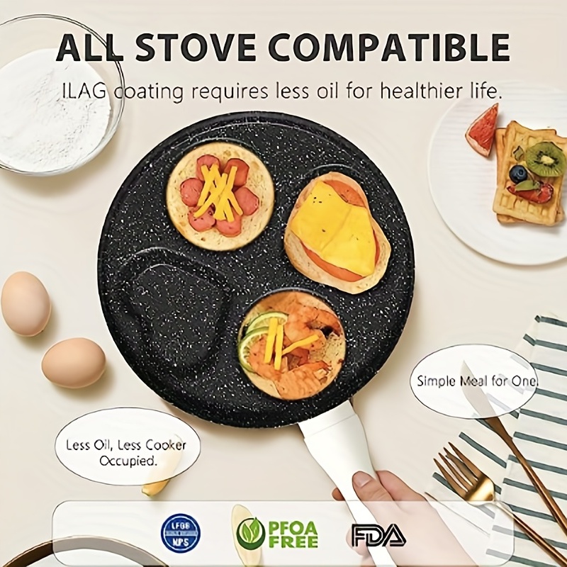 Egg Frying Pan, Mini Induction Frying Eggs Pan, Single Egg Durable Small Pan  With Handle Heat Resistant Non Stick Pot, Portable Pan For Stove Gas  Induction Hob - Temu United Arab Emirates