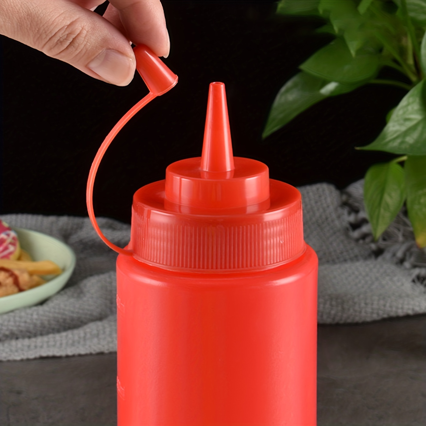 Condiment Squeeze Bottles Squeeze Bottle Plastic Condiment - Temu