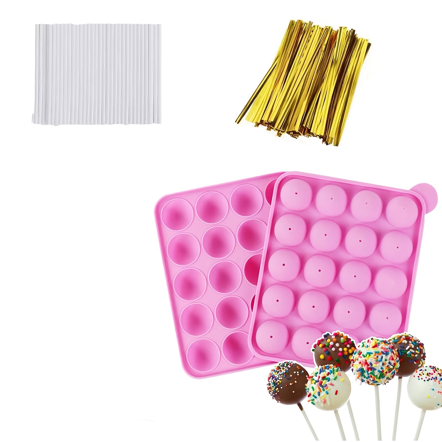 Silicone Lollipop Maker Kit Lollipop Mold And Lollipop - Temu