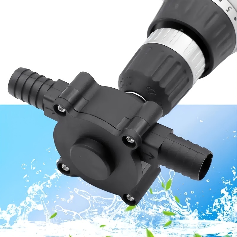 LANTRO JS pompe a eau visseuse Mini Pompe a Eau 1,25 M³/h pompe sur  perceuse autoaspirante Pour Jardin : : Commerce, Industrie et  Science