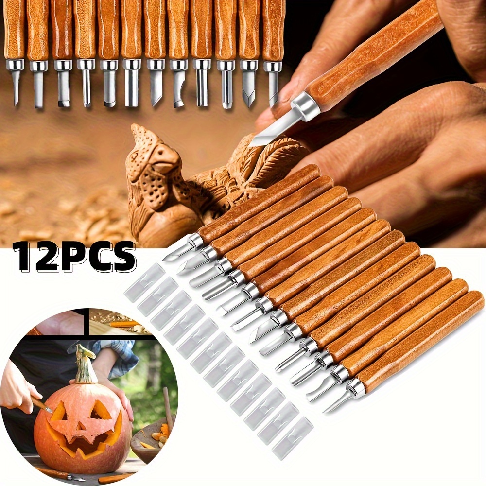 Wood Carving Chisel Set For Professional Results - Perfect For Basic  Detailed Carving Woodworking Chisels, Hand Tools, Carving Tools, Suitable  For Carving Things - Temu New Zealand
