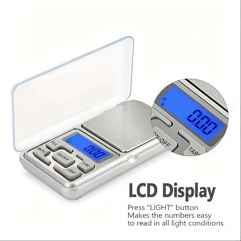 Digital Pocket Scale High Precision Balance Of Mini - Temu