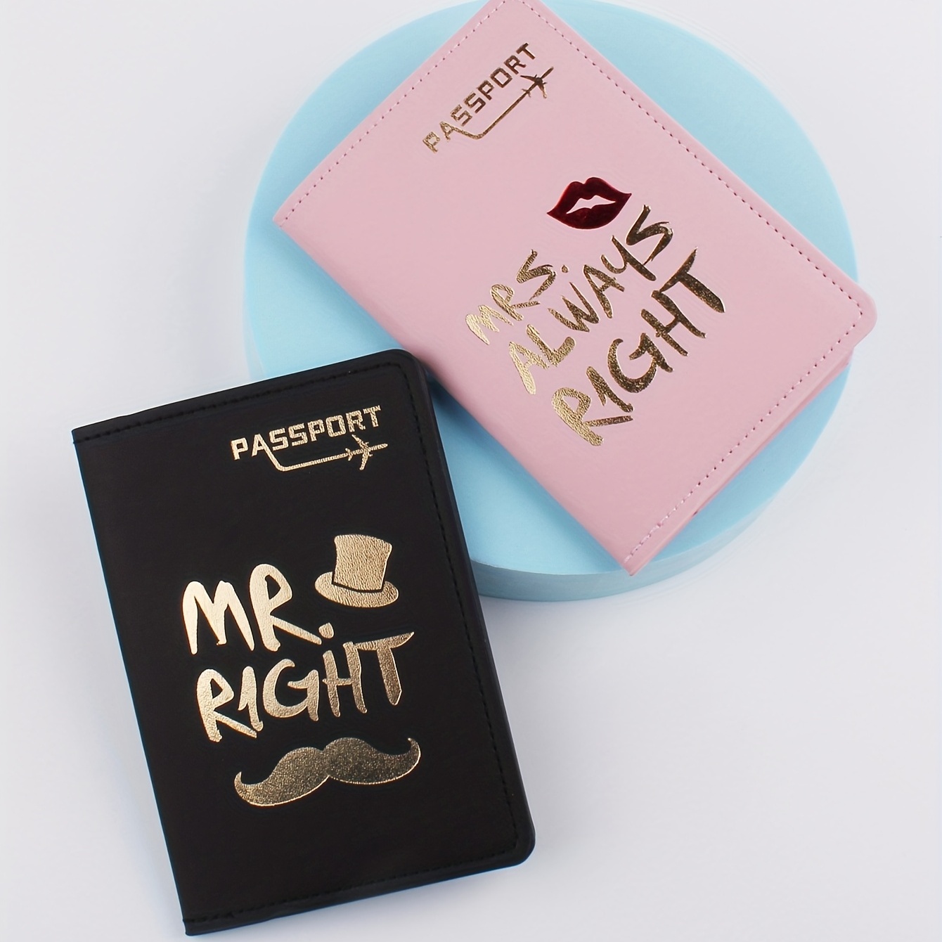 TENDYCOCO Portatarjetas para pasaporte de viaje, portadocumentos de  pasaporte, carpeta de identificación, impresión de mapa rosa, funda para