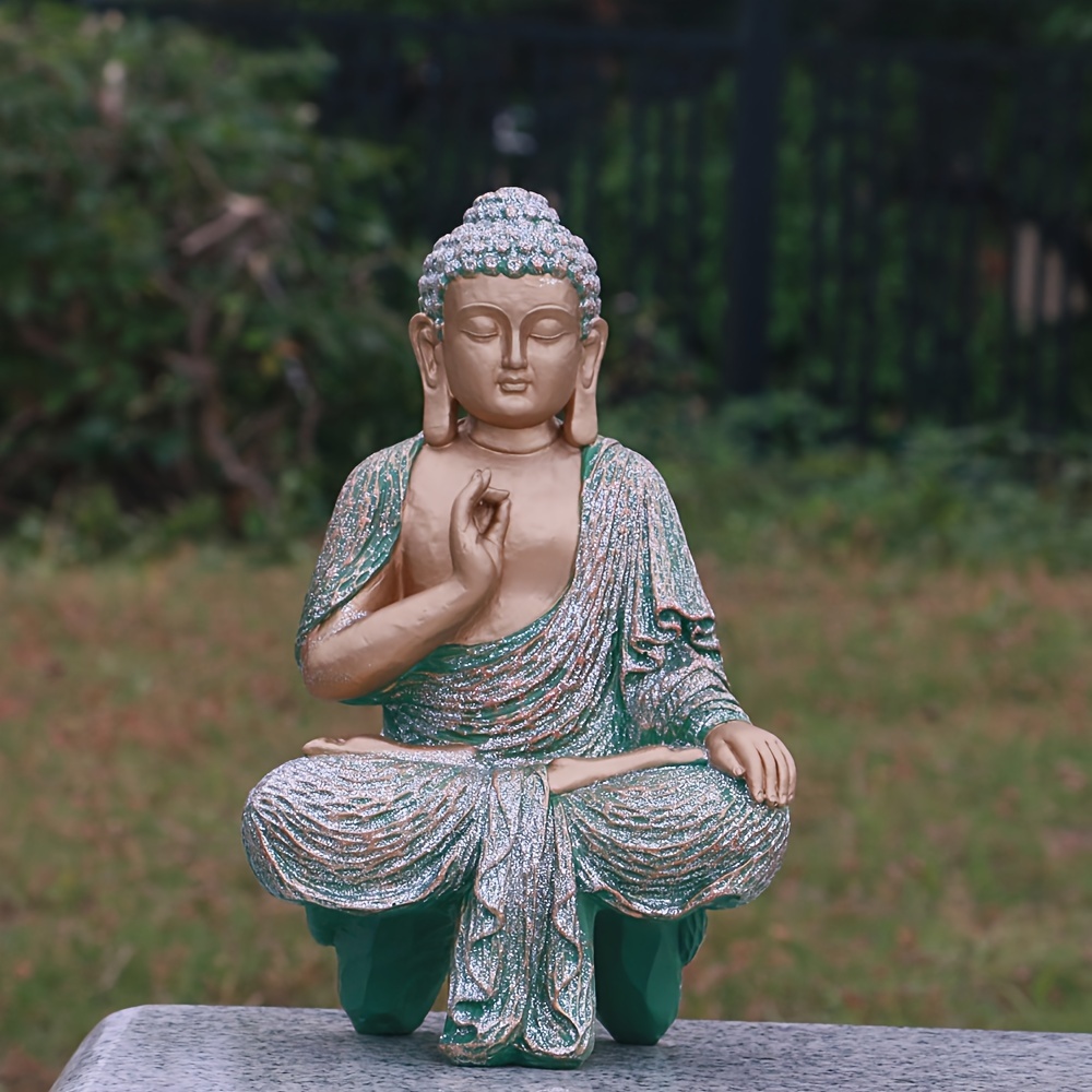 Statuette Bouddha En Méditation, Déco Spirituelle