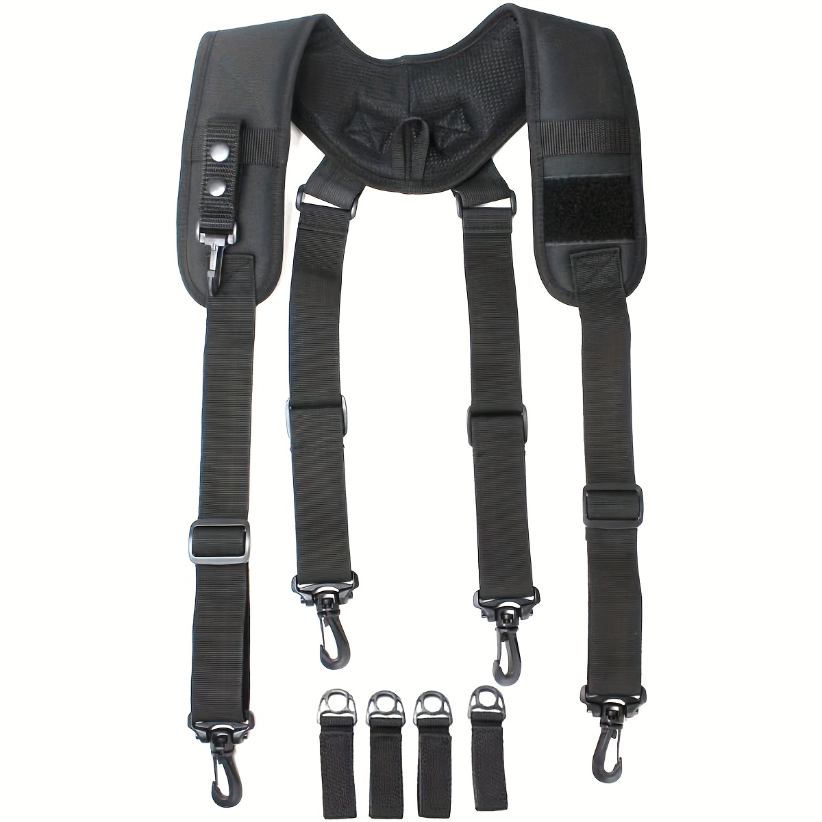 Heavy Duty Tactical Suspenders For Men Outdoor H
