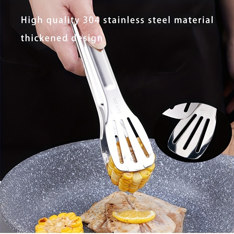 Serving Tongs Kitchen Tongs, Buffet Tongs, Stainless Steel Food