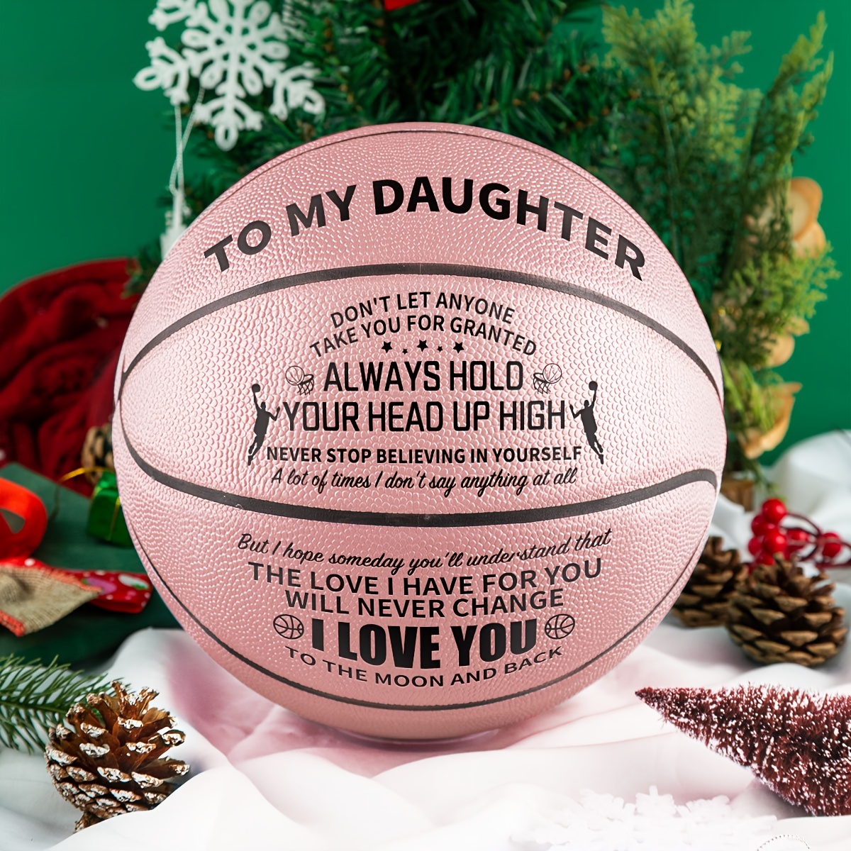 Engraved Outdoor Basketball A Special Basketball Show Son Temu