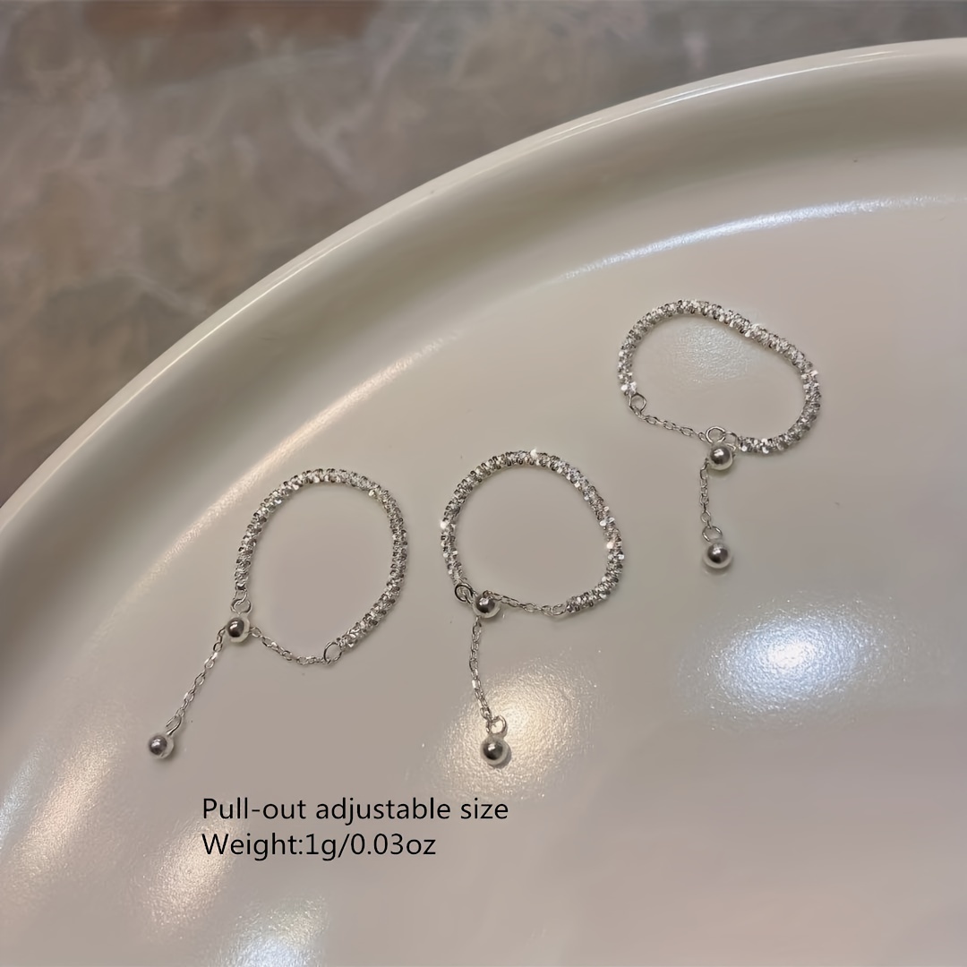 Women's Sparkling Ring, Elegant Gift