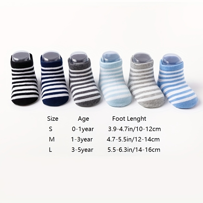 Baby Toddlers Cotton Non slip Dot Glue Ankle Socks For - Temu Japan