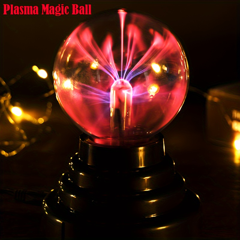 Lámpara Plasma Ball  Sphere light, Novelty lighting, Light magic