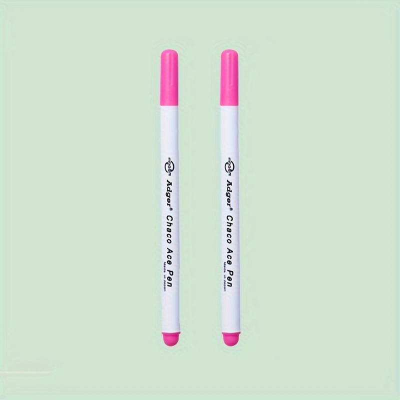 JHG Two Head Pink Fabric Paint Marker With Eraser Air Erasable