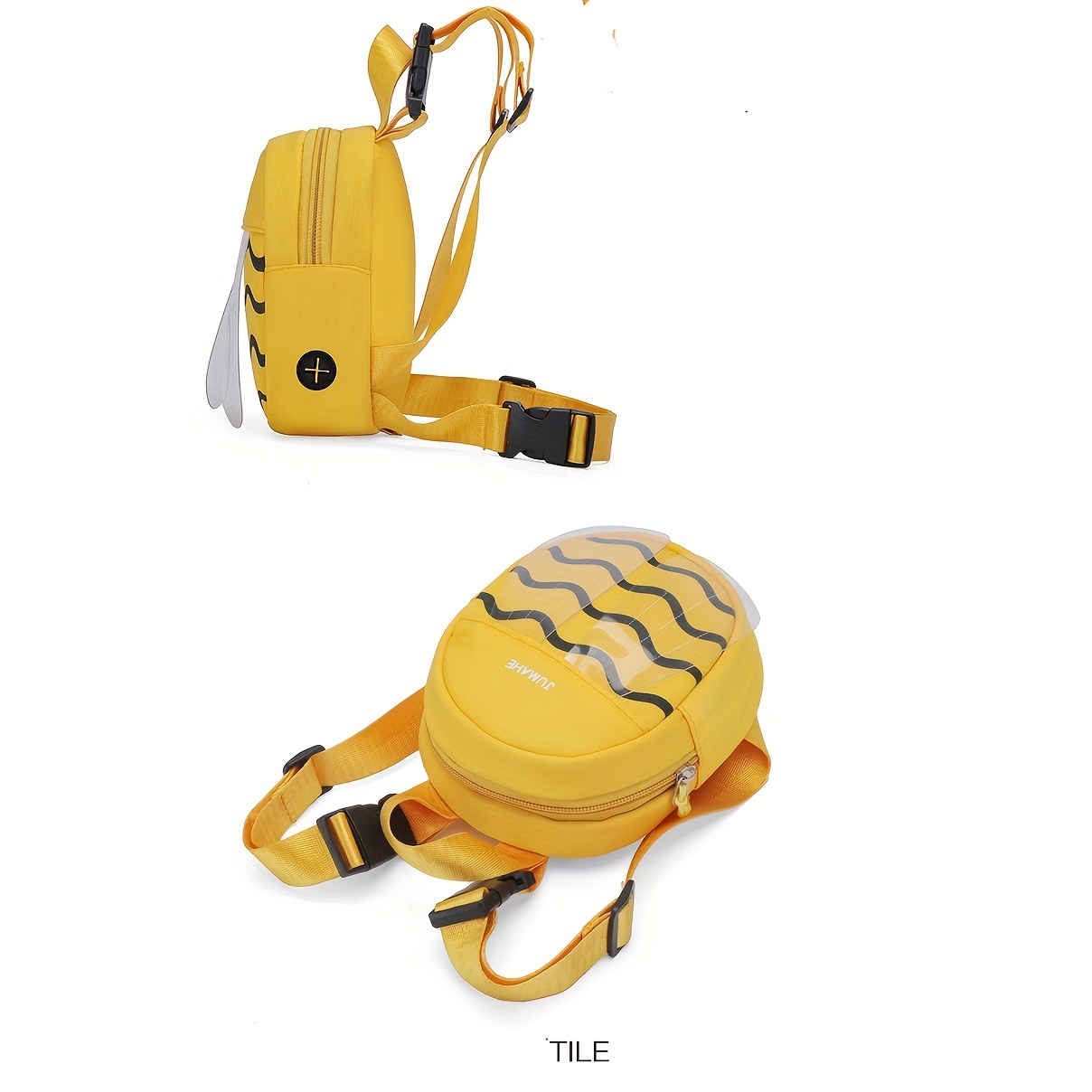 Cartoon Lady Bug/bee Design Pet Carrier Backpack, Dog Backpack For Outdoor  Travel, Dog Saddle Bag Backpack Harness