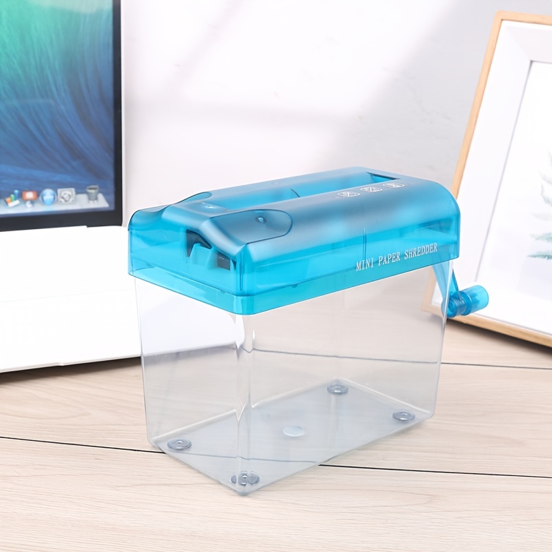 Portable Electric Shredder-usb Battery-powered Dual-use, A6 Household Bill  Shredder Mini Desktop Letter Opener Paper Cutter Suitable For Home And  Office - Temu
