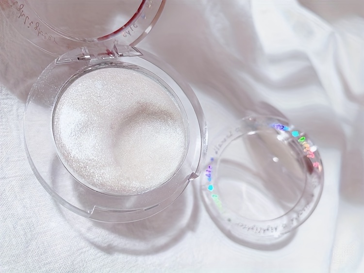 Pearly White Silver Face Highlighter Makeup Shimmer Glitter Temu