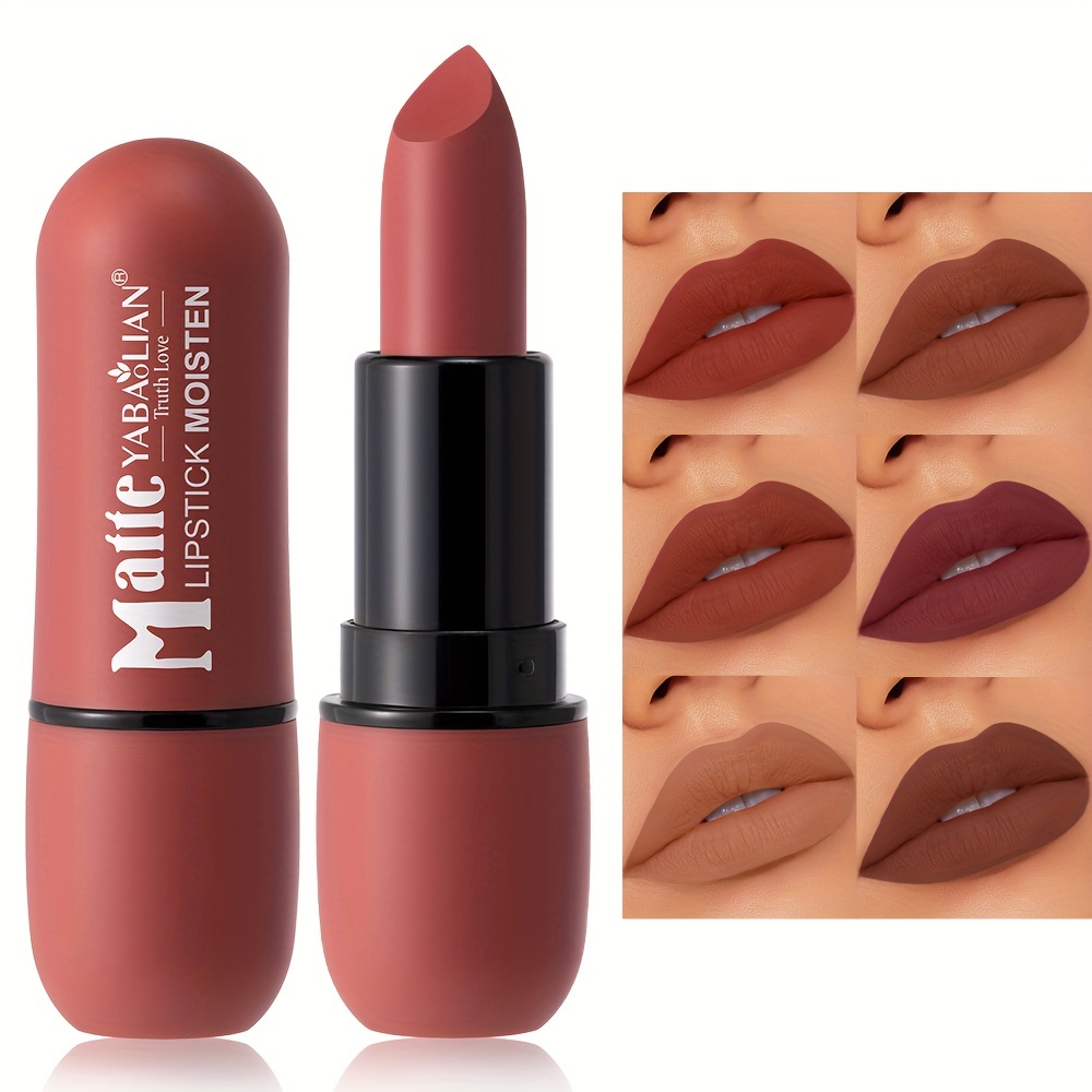 Mignon Fille Velours Mat Rouge à Lèvres Lip Gloss Pigment Liquide