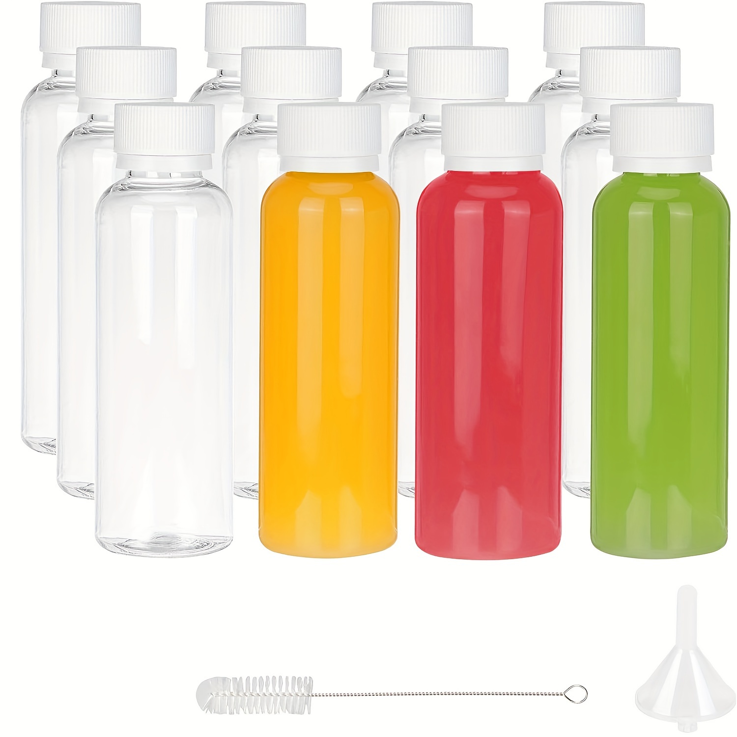 Plastic Juice Bottles With Plastic Bottles With 33 - Temu