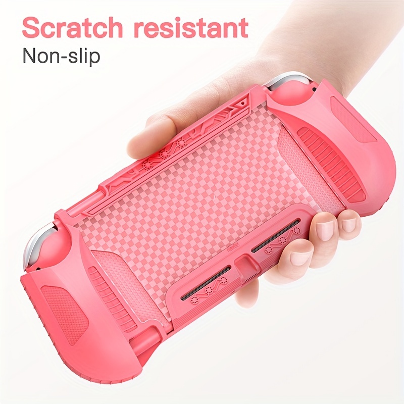 Pour Switch Lite, avec protecteur d'écran en verre trempé et 6 poignées de  pouce, coque de protection en TPU pour Switch Lite avec protection  anti-poussière pour accessoires Switch Lite - Temu France