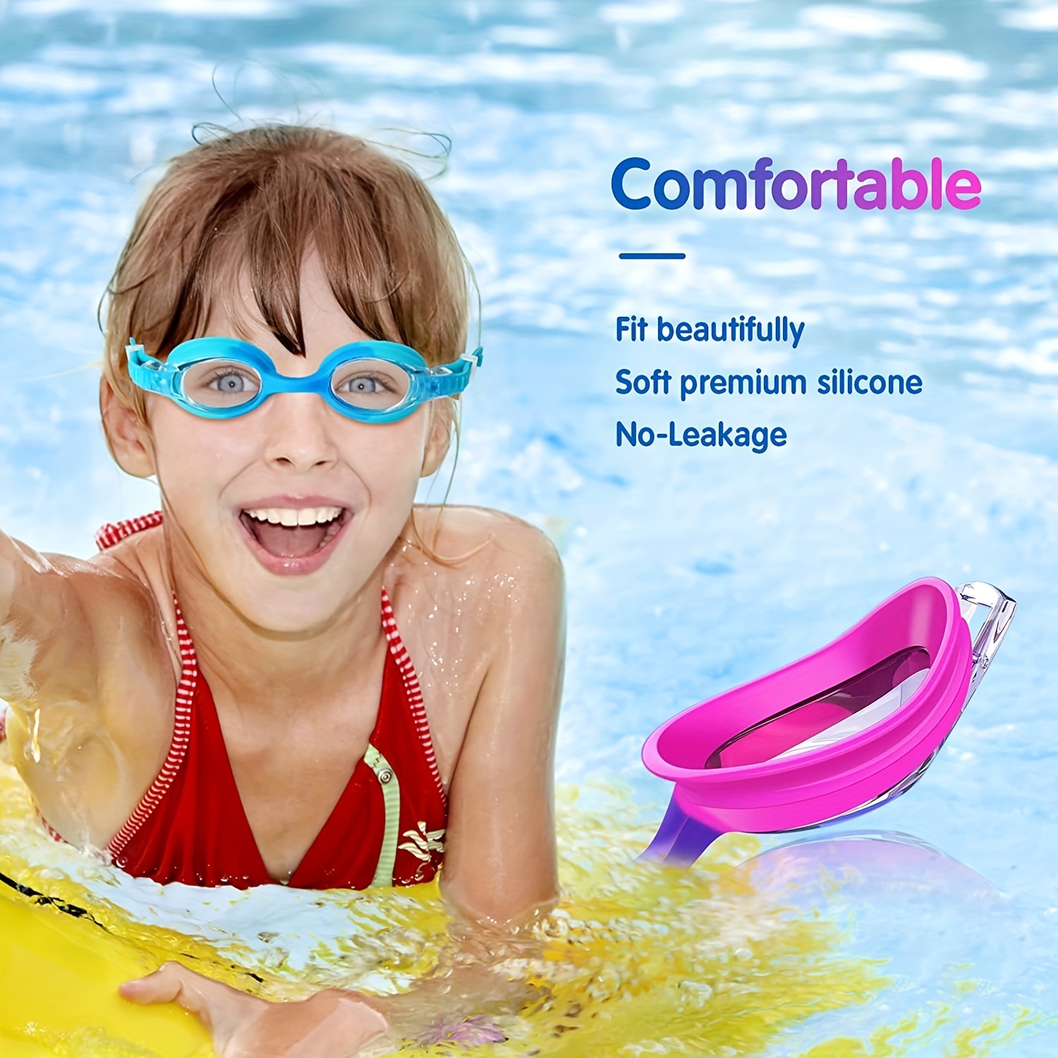 Lunettes de natation pour enfants lunettes de natation sans - Temu