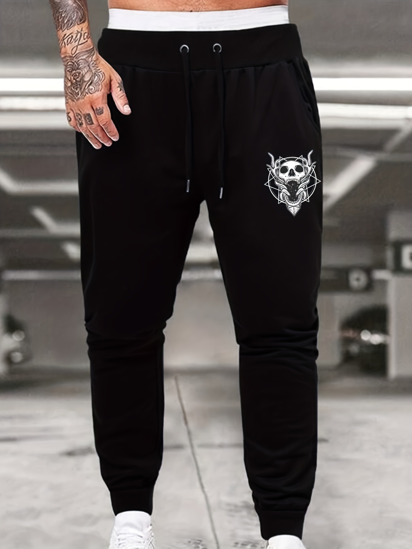 Pantalón chándal Siksilk Muscle Fit para hombre