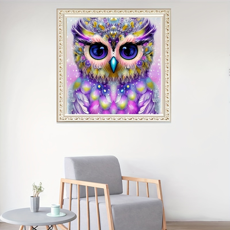 Dream Fun DIY 5D Diamond Painting Kits for Kids Adults, Owl