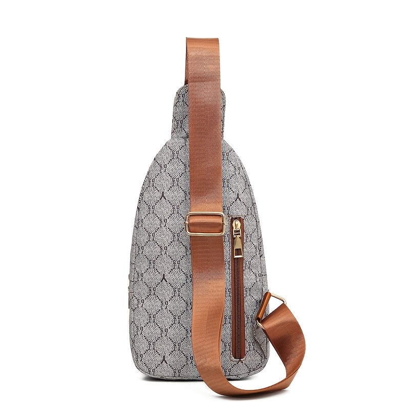 Small Grid Pattern Shoulder Bag, Fashionable And Classic Crossbody Bag,  Sports Commuting Bag With Adjustable Shoulder Straps - Temu Germany
